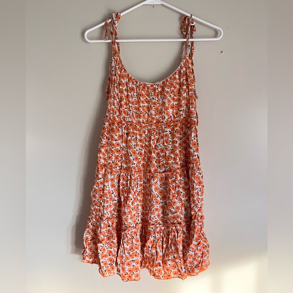 Pink Lily Floral Dress